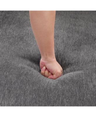 Streamdale Oversized Chaise Lounge 52.4" Modern Chenille Sofa Bed with Deep Seat, Black