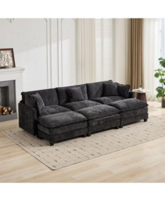 Streamdale Cloud Couch: Flexible, Modular Chenille Sofa for Ultimate Comfort