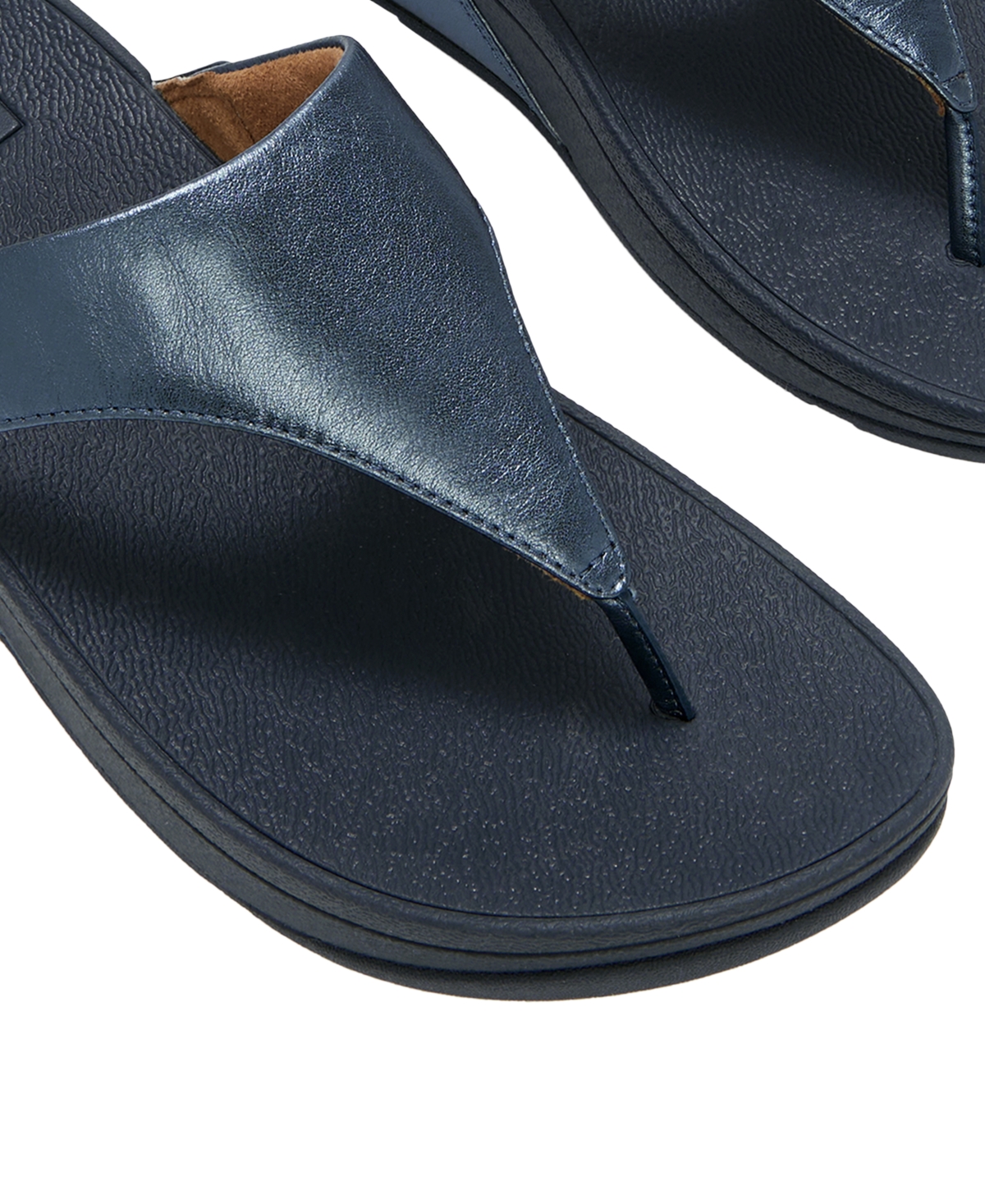 FitFlop Women's Lulu Leather Toe-Thongs Sandals