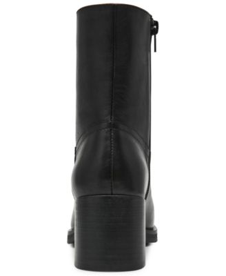 Women's Latches Block Heel Booties