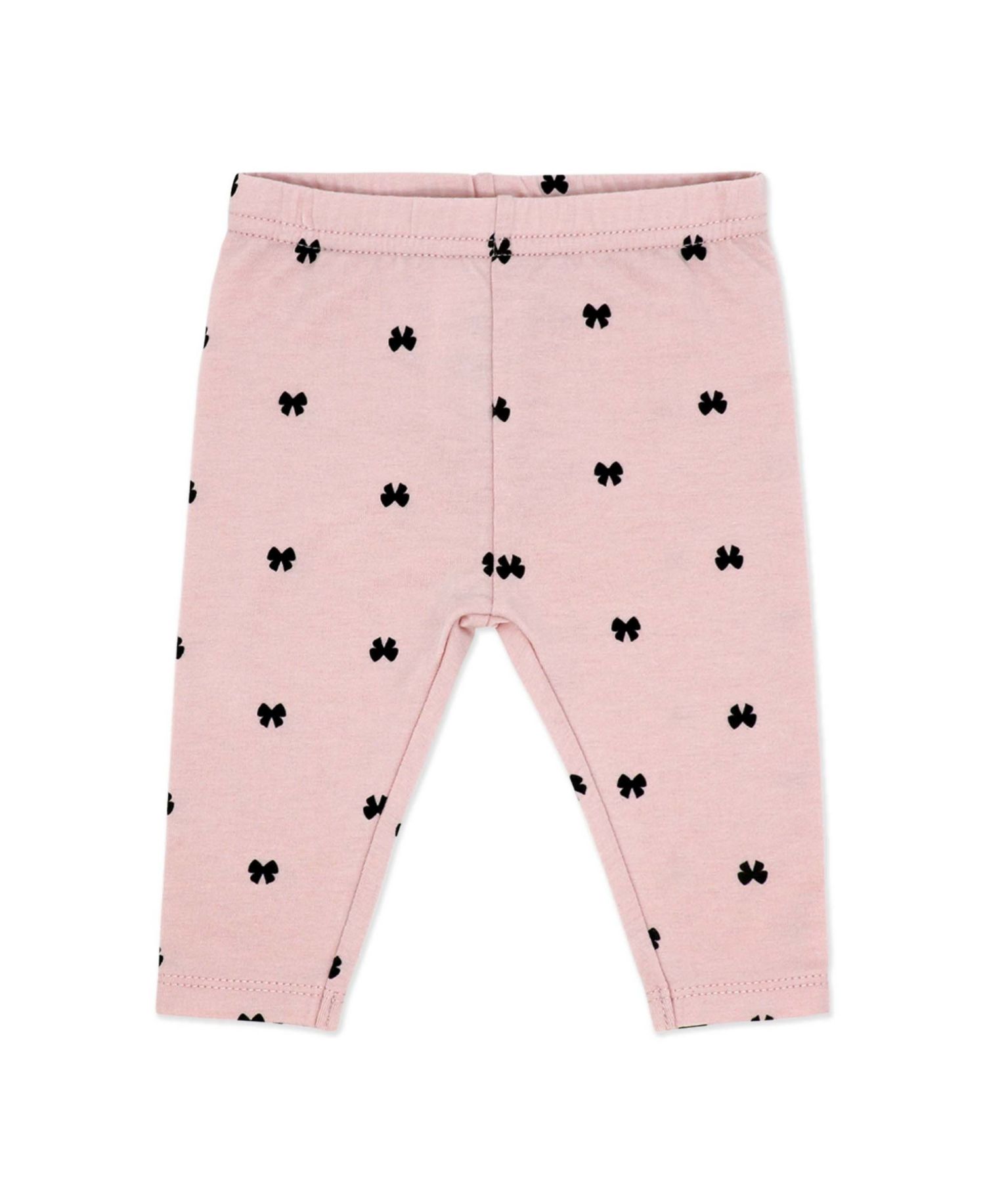 Baby Girls' Tiny Bows Print Top, Leggings and Headband, 3-Piece Set