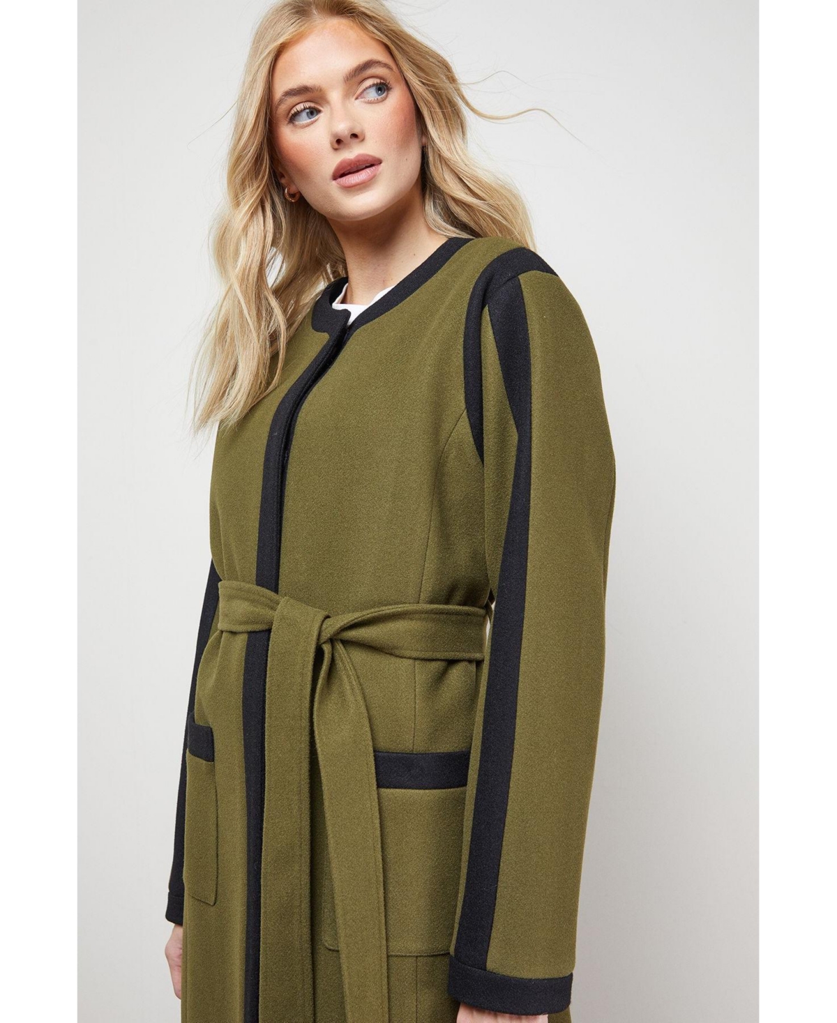 Oasis Women's Tipped Coat