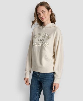 Women's Applique Chainstitch Logo Hoodie