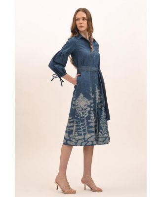 Women's Alicia Midi Shirt Dress