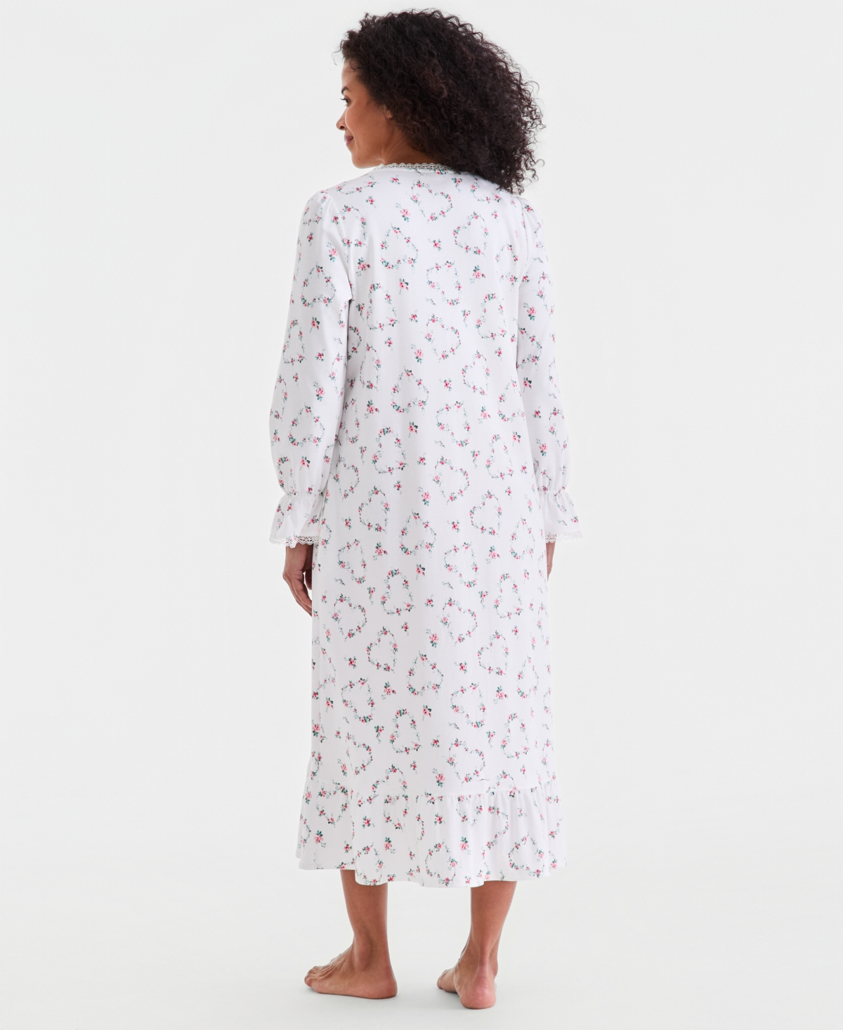 Charter Club Women's Cotton Printed Nightgown, Exclusively at Macy's