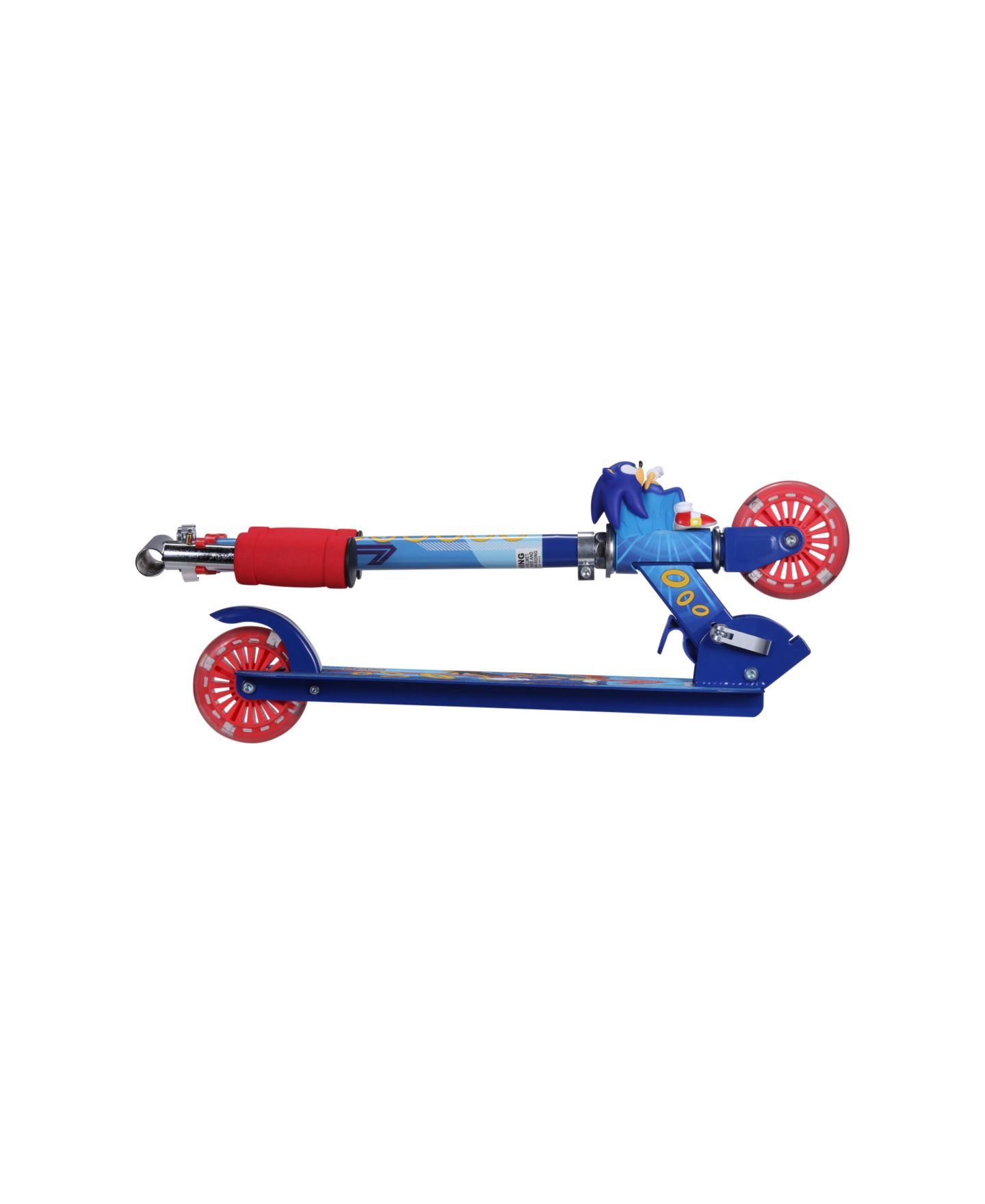Детская игрушка Sonic 2 Wheel Light-Up Folding Scooter, Ages 6+ — фото 2