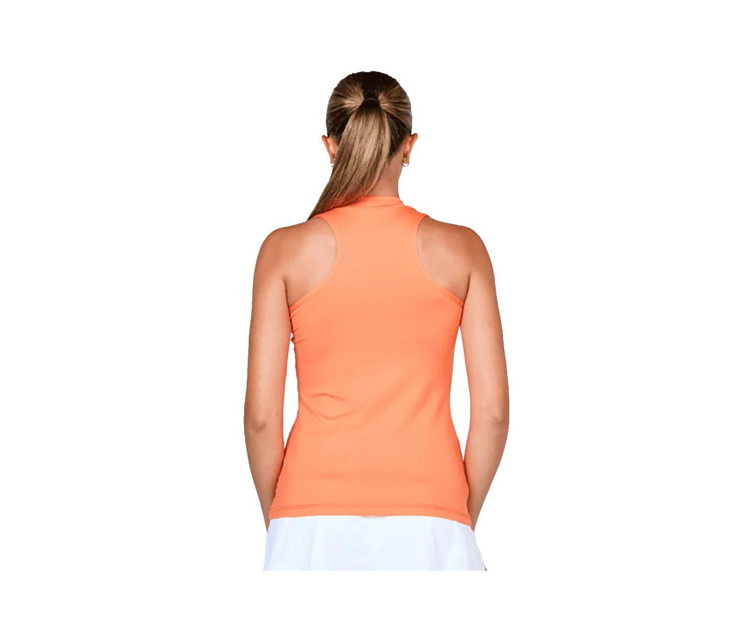 Женский топ Sofibella Plus Size Racerback Tennis, цвет: Nectarine — фото 2