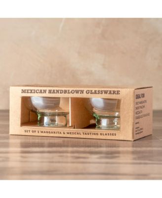 Handblown Margarita Glass - Set of 2