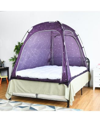 Bed Tent Indoor Privacy Play Tent on Bed with Carry Bag