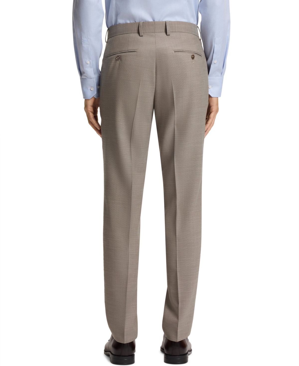 Boss by Hugo Boss Men's 2-Piece Micro-Patterned Stretch Cloth Slim-Fit Suit