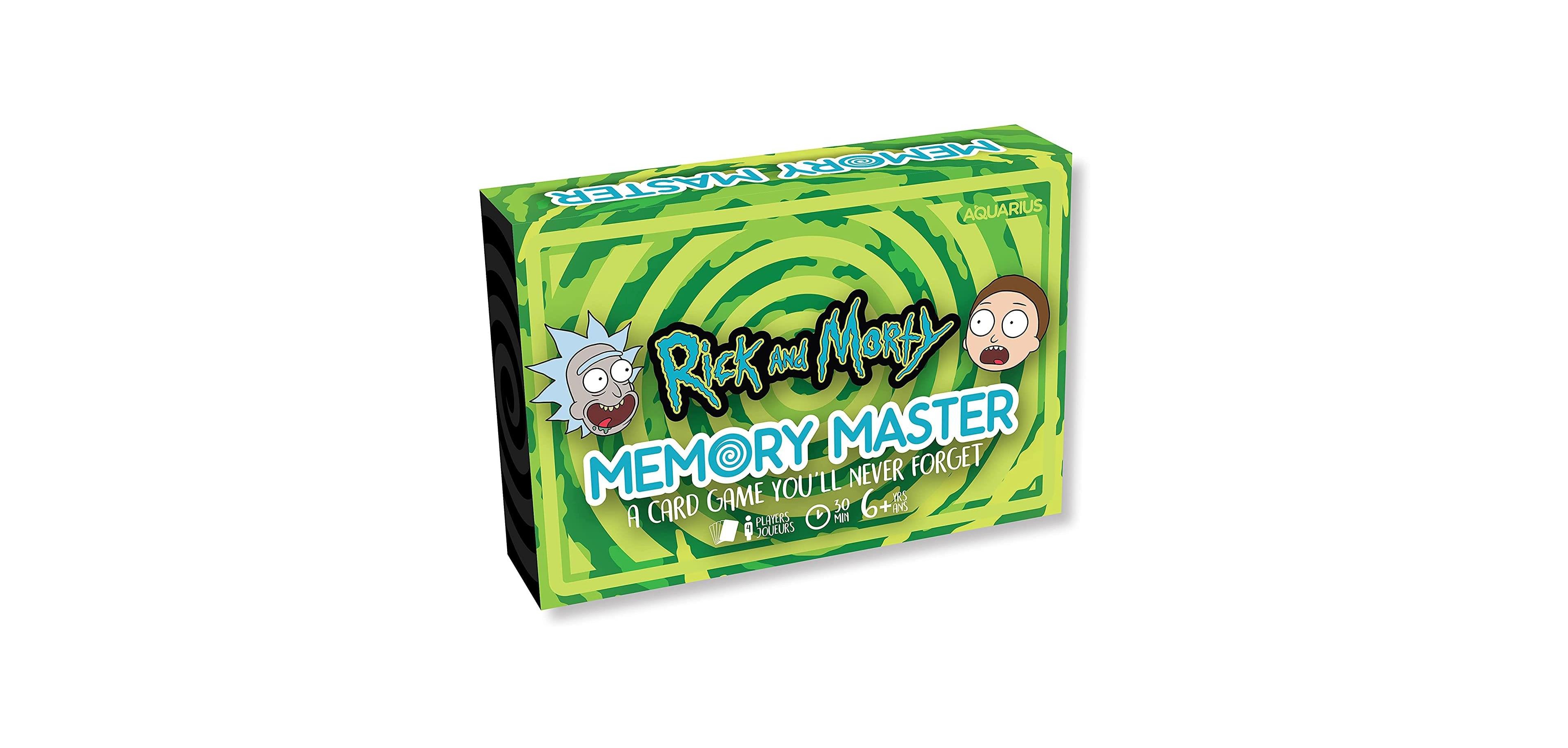 Nmr Distribution Rick and Morty Memory Master Game | 4 Players