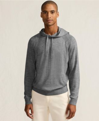 Men's Long Sleeve Washable Merino Pullover Hoodie