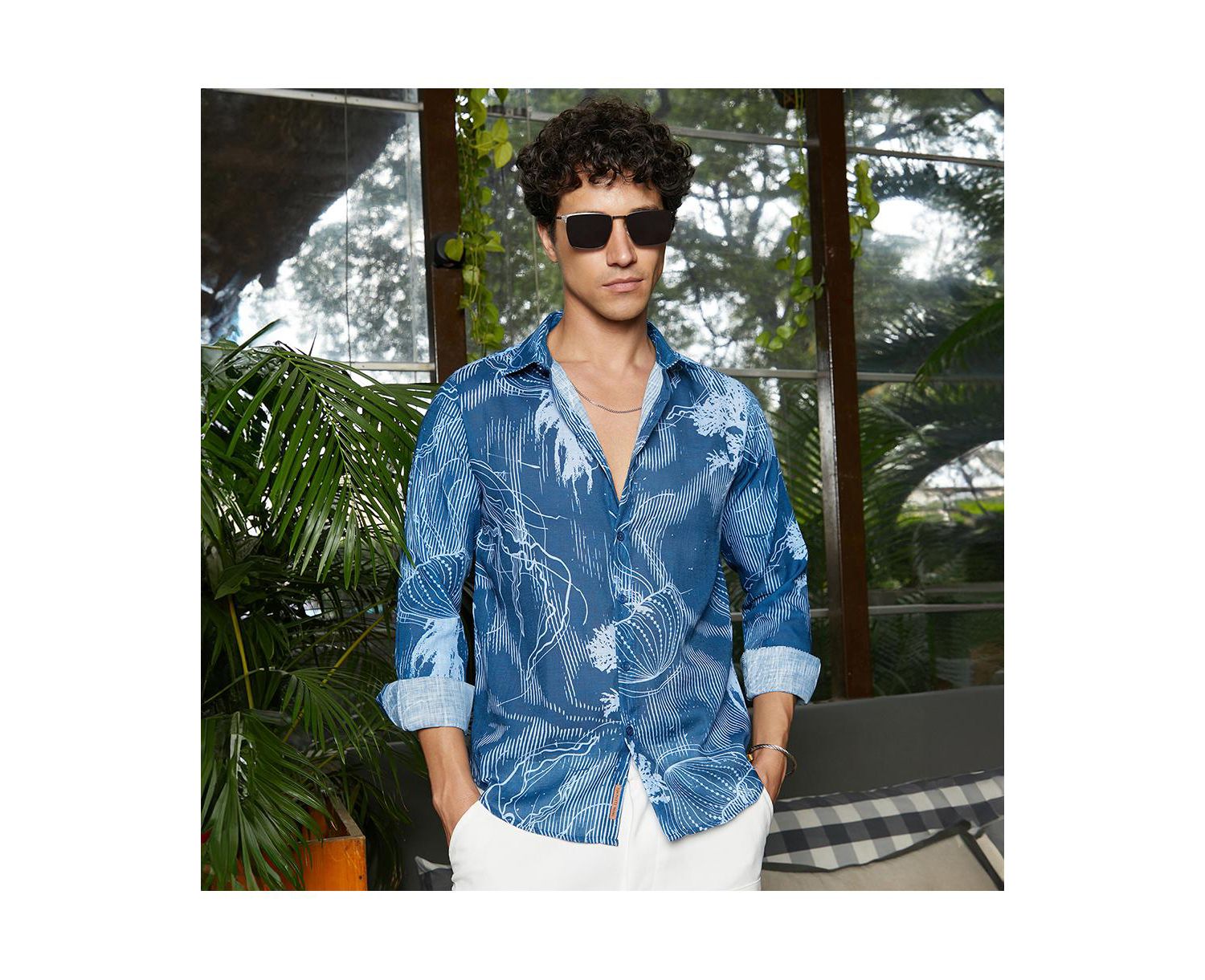 Men's Jellyfish Contrast Shirt