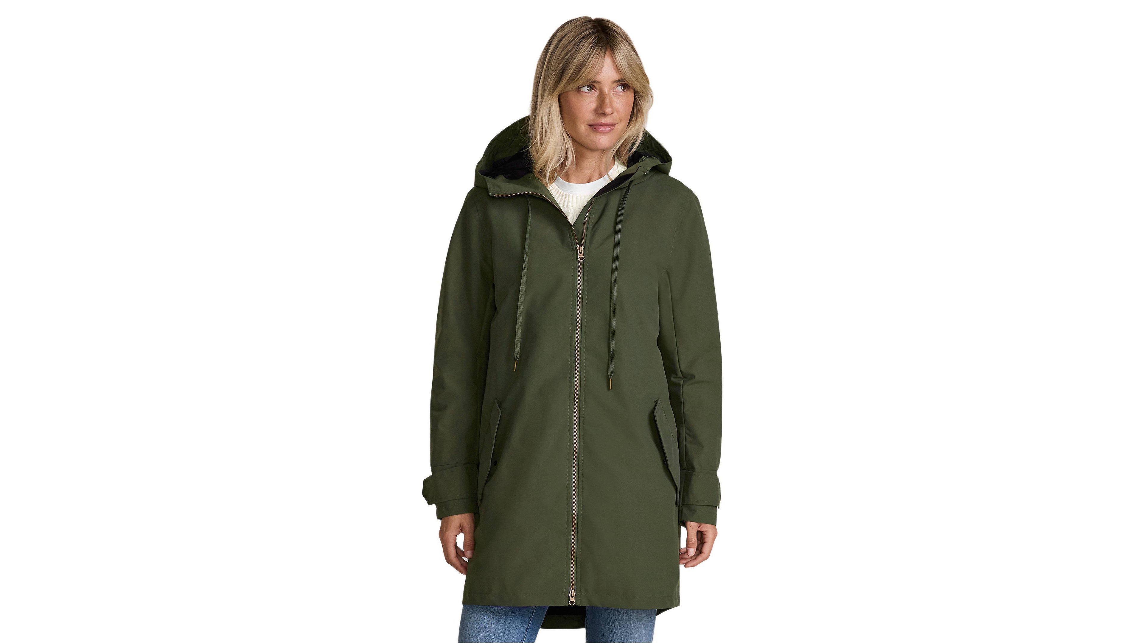 Lands' End Women's Squall A-Line Rain Jacket