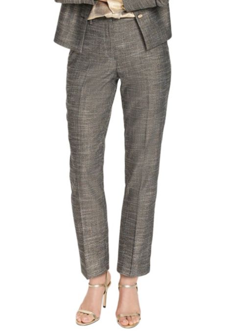 Женские брюки Olsen Lisa Fit Sparkle, цвет: Коричневый