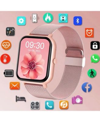 Watch - AI Voice Assistant, Multi-Sport Modes, Heart Rate & Sleep Monitor