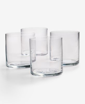 Flur Double Old-Fashioned Glass, Set of 4