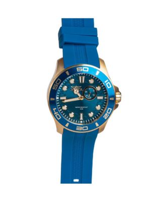 Men's 49270 Pro Diver Quartz VD72 Blue Dial Watch