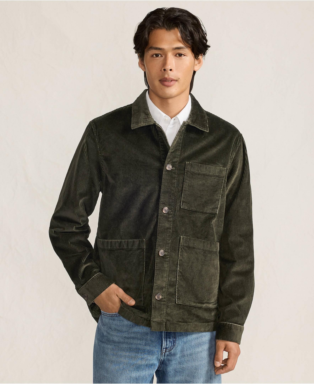 Lands' End Men's Corduroy Chore Jacket