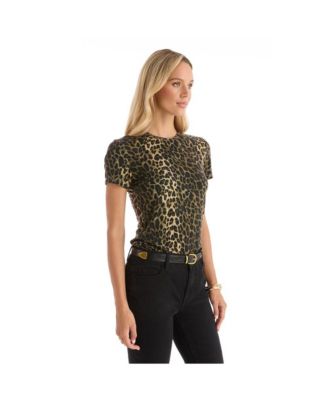 Women's Amaya Ultra-Soft T-Shirt - Leopard