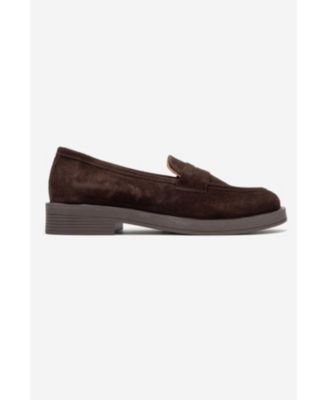 Bree Platform Penny Leather Loafer (Women)