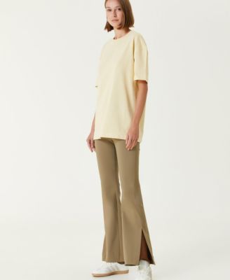 Women's Cotton Destroyed Logo T-Shirt