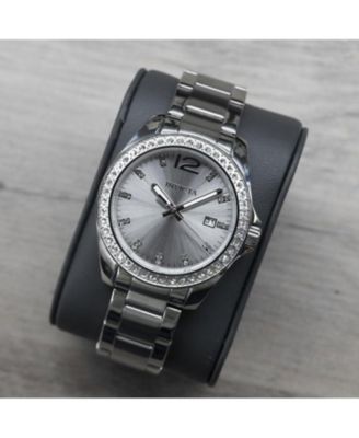 Women's 49846 Angel Quartz PC32 Silver Dial Watch