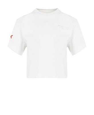 Women's Padded Shoulder Cotton T-Shirt