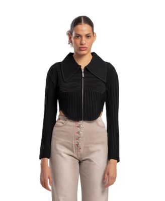 Women's Fitted Knit Cardigan