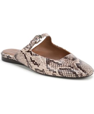 Women's Apple Square Toe Mary Jane Mules