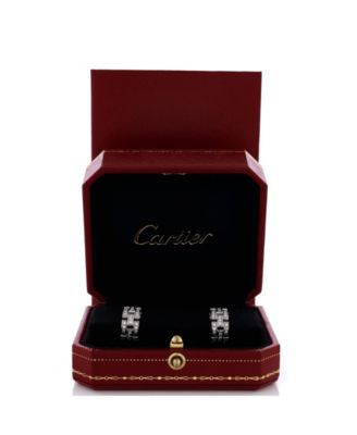 Maillon Panthere 3 Row Hoop Earrings