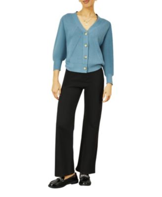 Women's Knitted Stitch Detail Cardigan