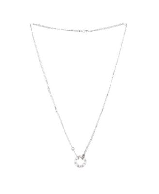2 Diamonds Love Pendant Necklace
