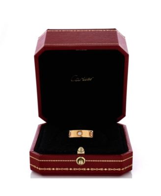 Love 3 Diamonds Band Ring