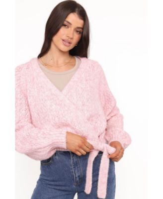Women's Etta Ballet Wrap Knit Sweater.