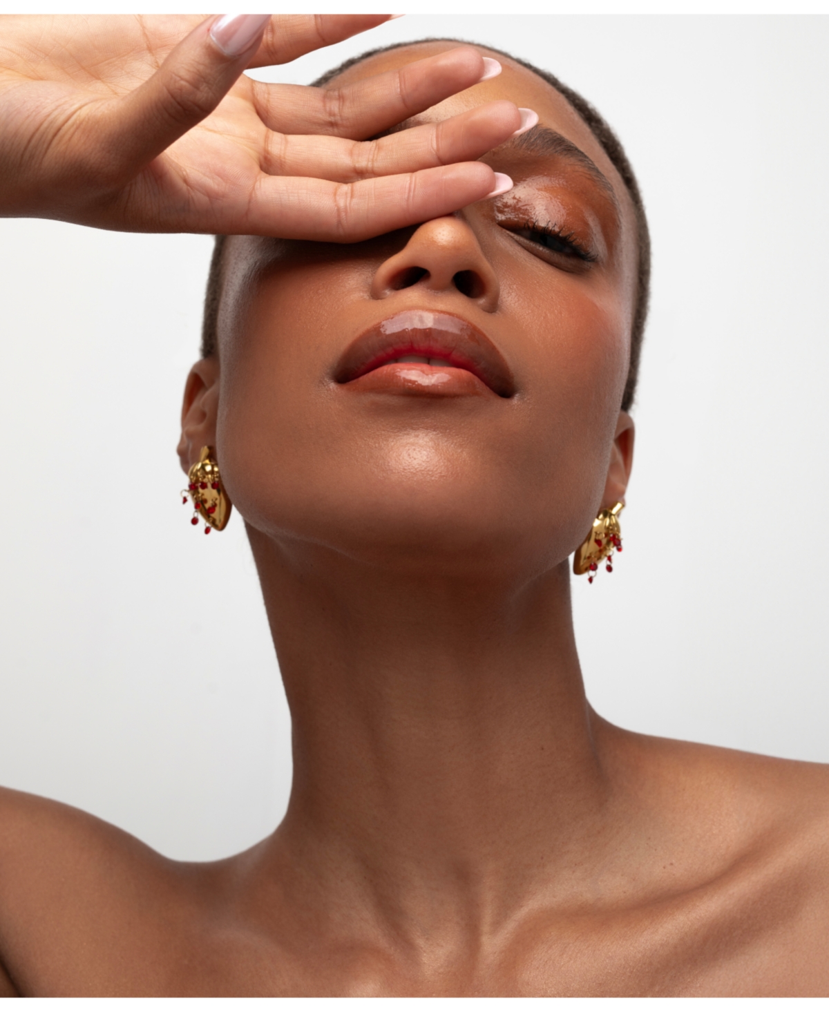 Hey Harper Strawberry Stud Earrings