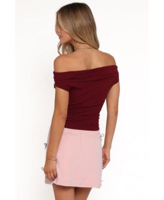 Women's Effie Embellished Bow Mini Skirt