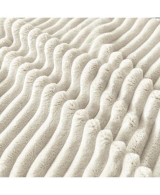 Streamdale 71" Sofa Plush Corduroy Square Storage Armrest USB port