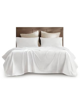 Sateen 400-Thread Count Cotton 4-Pc. Sheet Set, Queen