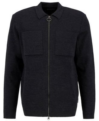 Men's Croscombe Knitted Zipper Cardigan Sweater