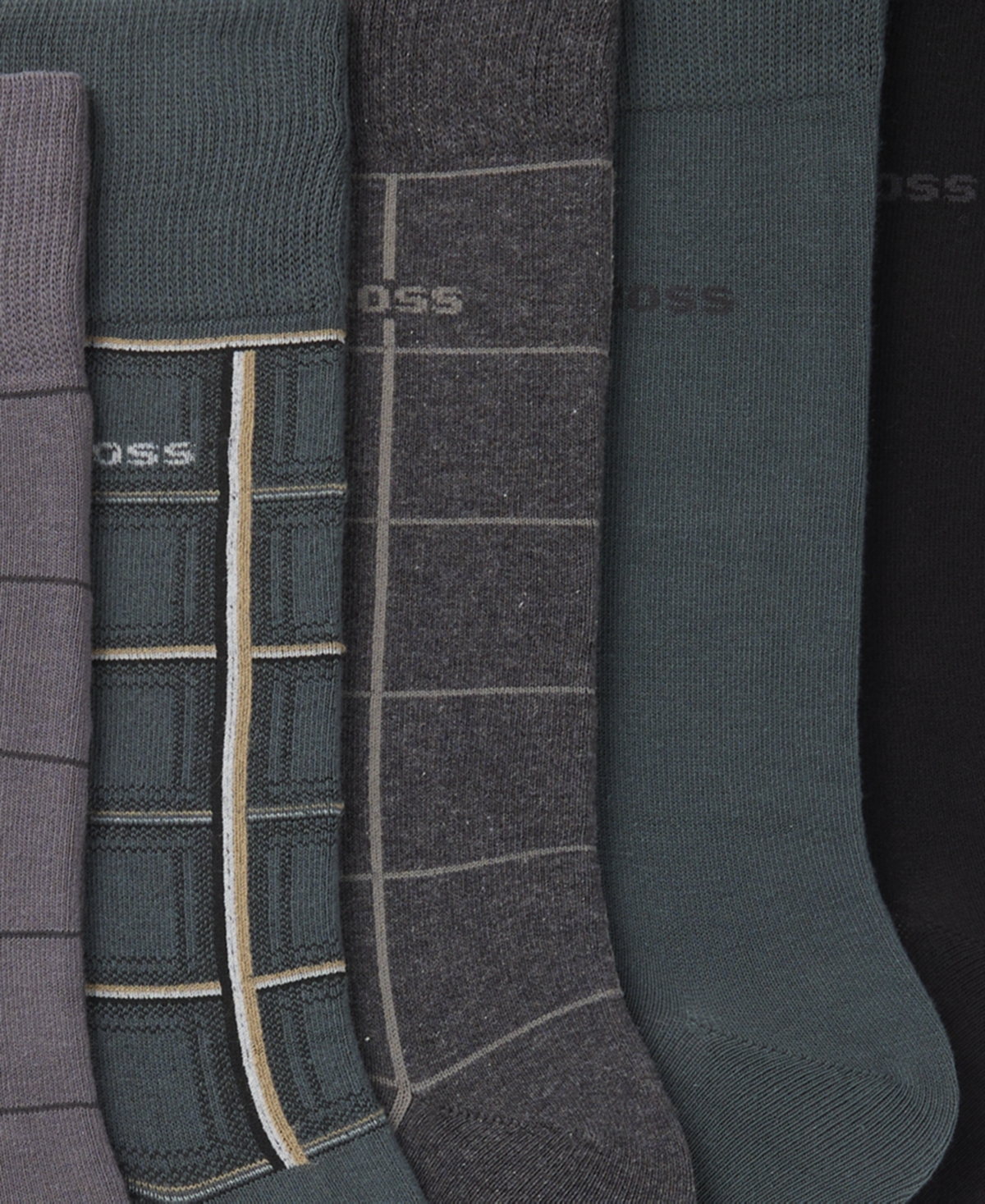 Hugo Boss Men's Assorted Socks Gift Set, 5-Pack