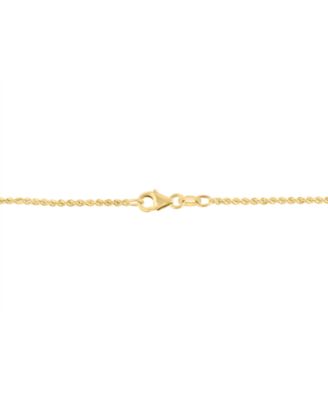 Diamond Pendant Necklace (1/4 ct. t.w.) in 14k Yellow Gold