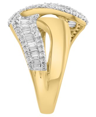 Diamond Ring (1 ct. t.w.) in 14k Yellow Gold