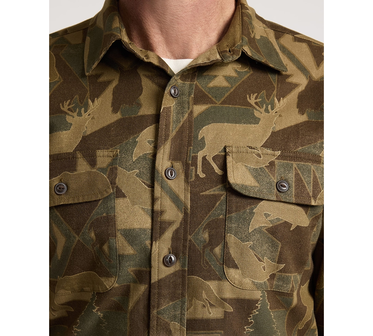 Pendleton Men's Tanner Twill Camo Shirt