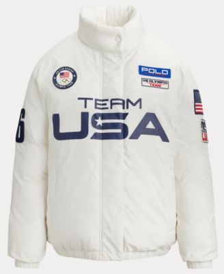 Women's Team USA Graphic Down Puffer Jacket