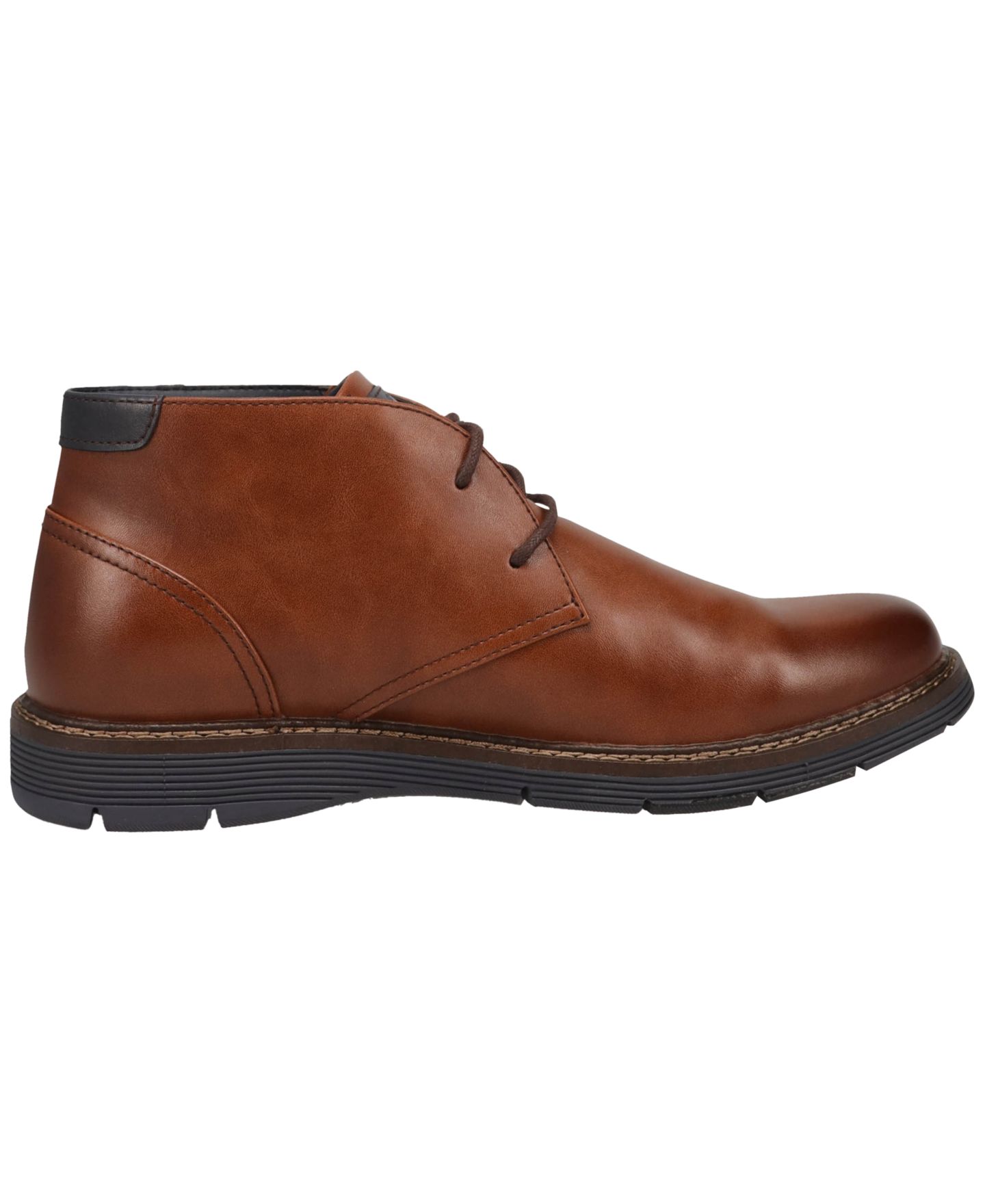 Мужские ботинки Dockers Esmond Lace-Up Ankle Chuka, цвет: Коньячный / Тёмно-синий — фото 2