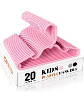 11 Inch Non-Slip Durable Plastic Baby and Kids Hangers