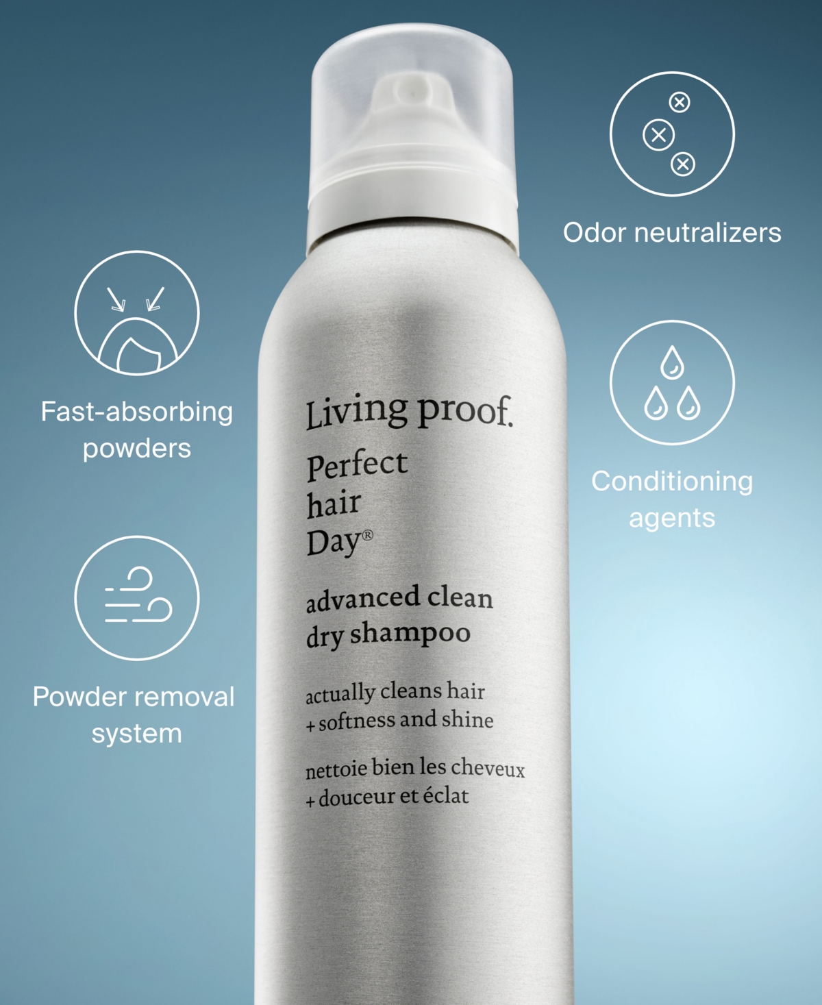 Living Proof Perfect Hair Day Advanced Clean Dry Shampoo, 9.9 oz.