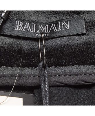 Women's Purple Fringe Trim Sequin Pants