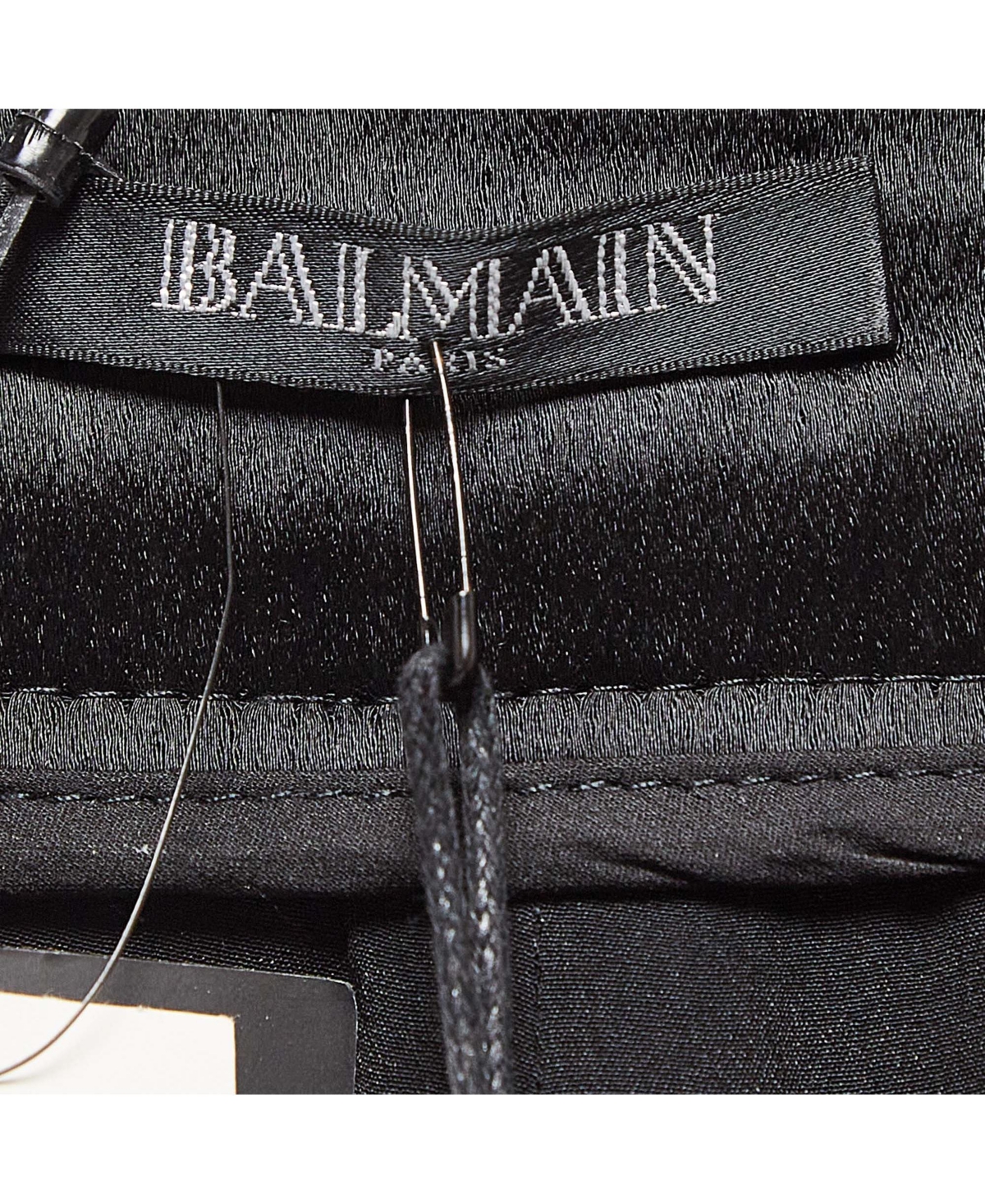 Pre-Owned Balmain Women's Purple Fringe Trim Sequin Pants